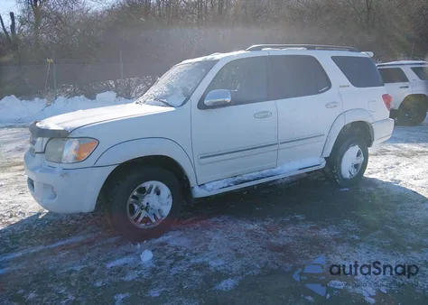 2007 Toyota Sequoia Limited V8 из США, поврежденный, VIN 5TDBT48A37S291699